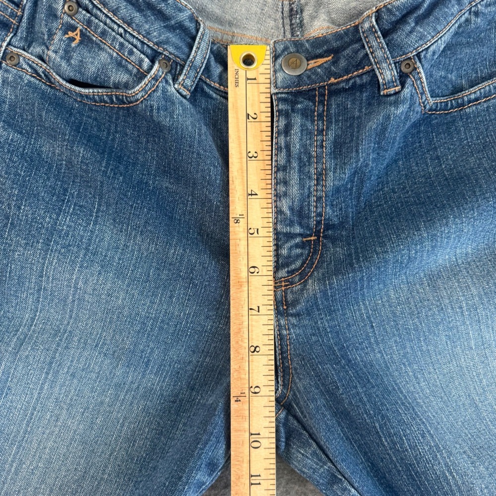 Wrangler Aura 6R Tall (30x33) Blue Regular Rise Bootcut Denim Womens Jeans - Picture 10 of 10